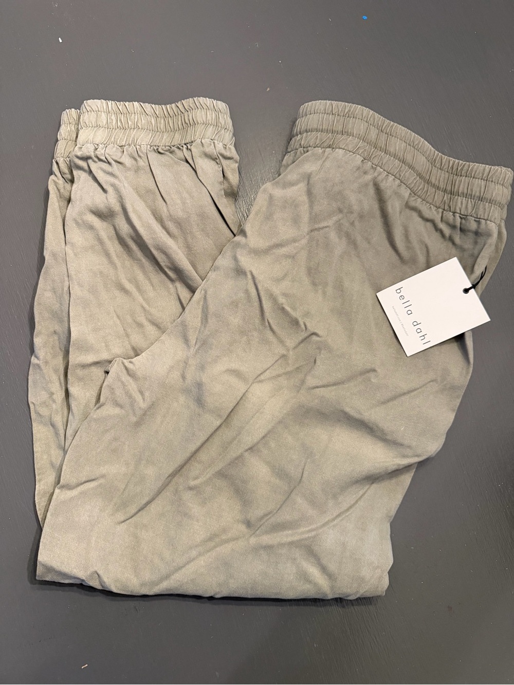 Bella Dahl Olive Green Women's Drawstring Sweatpants